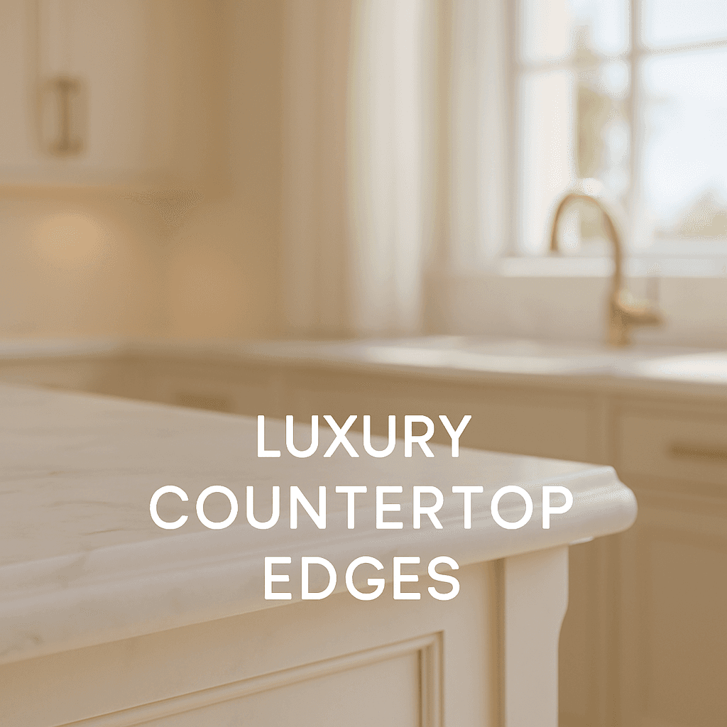 Best Countertop Edges for a Luxury Naples Kitchen