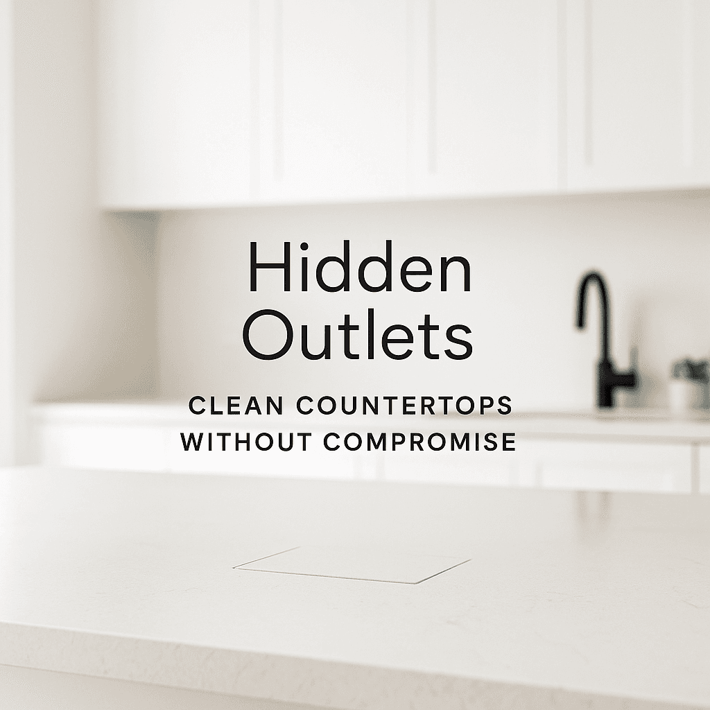 Hidden Outlets: Clean Countertops Without Compromise