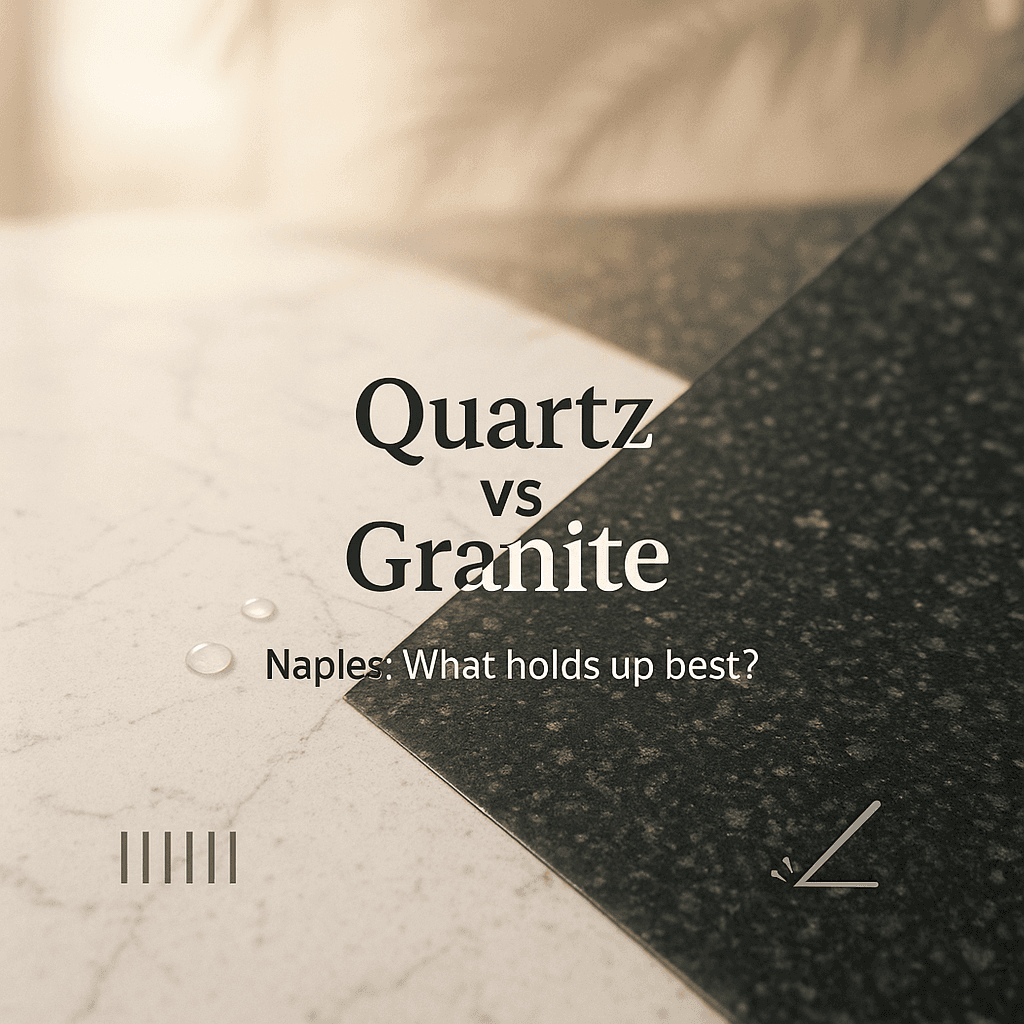 Quartz vs Granite in Naples: What Holds Up Best