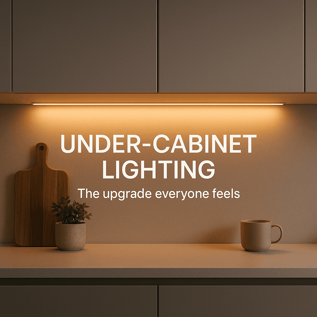 Under-Cabinet Lighting: The Upgrade Everyone Feels