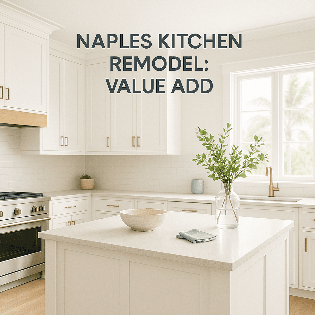 What Adds Value in a Naples Kitchen Remodel?